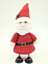  Karácsonyi Mikulás figura fekete fém lábakkal