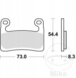 TRW Első fékbetét Trw MCB901SV