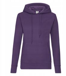 Fruit of the Loom Női kapucnis pulóver Hooded Sweat New Purple méret 2XL (630380)