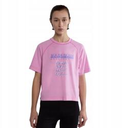 Napapijri Női póló Napapijri S-Aberdeen pink pasztell L (NA4HOI-P1J)