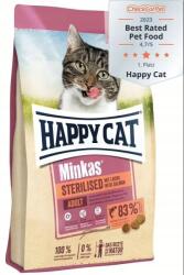 Happy Cat Minkas Sterilised Lachs száraz macskaeledel ivartalanítás után lazac 10kg