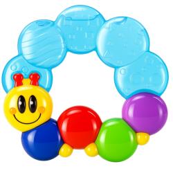 Hola Szenzoros vizes rágóka csörgővel babáknak, Montessori, logopédiai (KX5590)