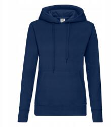 Fruit of the Loom Női kapucnis pulóver Hooded Sweat Navy méret Xs (620380)