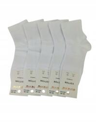Aura Via 5x Unisex pamut zokni Aura via 35-38 Fehér