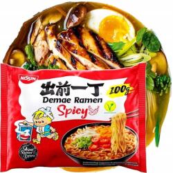 Nissin Demae Ramen Instant Tészta Leves Csípős Chili Ízű 100g Nissin (K 2344)