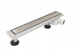 BALNEO Lineáris Lefolyó Oldalsó Forgó Szifon 50 CM Rozsdamentes Acél 2in1 (SD500)