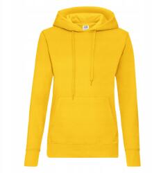 Fruit of the Loom Női kapucnis pulóver Hooded Sweat Sunflower méret S (620380_34)