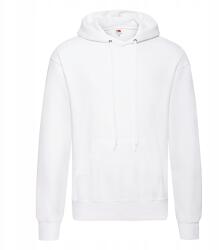 Fruit of the Loom Férfi kapucnis pulóver Hooded Sweat Fehér méret XL (62-208-0)