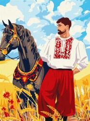 Ideyka Festmény számok szerint Kozák a mezőn 30x40cm (4823104363521)