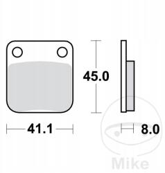 TRW Első hátsó fékbetétek Trw MCB510