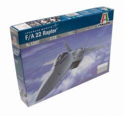 Italeri Model de ansamblu militar - Avion de vânătoare american F-22 Raptor (F-22 RAPTOR) (ITA1207)