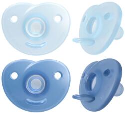 Philips Suzete Philips Avent - Ultra Soothie, 0-6 luni, cu cutie, 2 buc, albastru (SCF099/26)