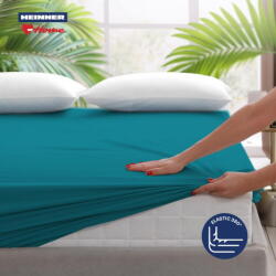 Heinner Cearceaf de pat cu elastic 180x200cm TRQ (HR-SHEET180-TRQ) - 24mag Lenjerie de pat