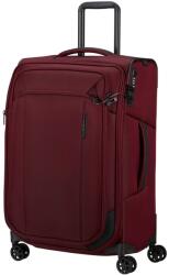 Samsonite RESPARK bővíthető, 67cm-es négykerekű burgundy közepes bőrönd 143330-1153 - taskaweb