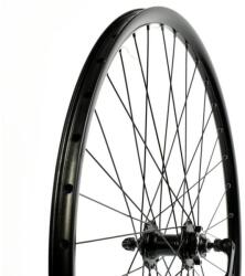 VeloGo Kerék 28" 622 Első DF. tárcsás 6 csavaros ipari csapágy fekete szegecselt