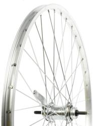 VeloGo Kerék 26x1 3/8 590 Hátsó Szimpla kontrás CZ agy ezüst