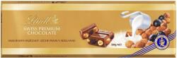 Lindt Swiss Premium mazsola, egész mogyoró és mandula tejcsokoládé 300 g
