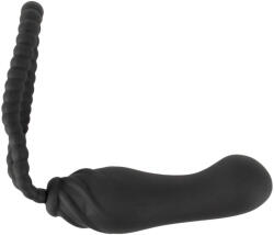  Black Velvets Perfect Fit - felcsatolható dildó (fekete) - velvetplay