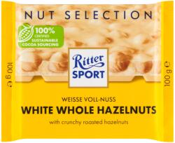 Ritter SPORT Fehércsokoládé dióval 100 g