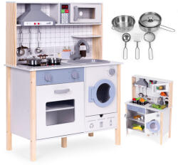 Homelux Fa játékkonyha sütővel és mosógéppel TL403005