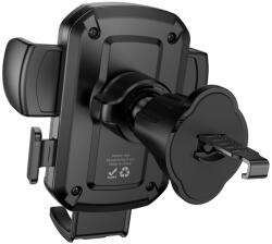 hoco. H64 Gamble egygombos autós tartó szellőzőre piros-fekete