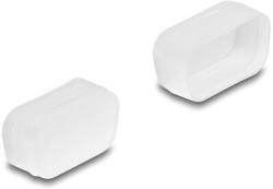 Delock 2 db. fekete borítás por ellen D-Sub 9 / D-Sub 15 VGA áttetsző - 67120 (67120)