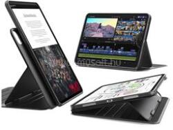 ESR IPAD Pro 11 (2024) FLIP HYBRID szilikon tok aktív FLIP, ceruza tartó, FEKETE (GP-178809) (GP-178809)