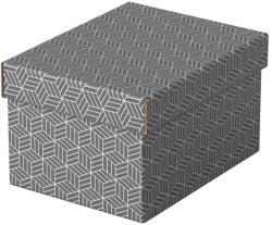 ESSELTE Home S méret 3db/csomag szürke tárolódoboz (628281) - officedepot