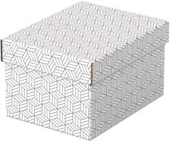 ESSELTE Home S méret 3db/csomag fehér tárolódoboz (628280) - bestbyte