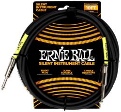Ernie Ball Classic Silent Instrument Cable Straight/Straight 10ft Black