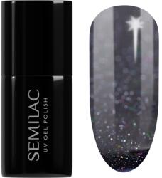 Semilac UV Hybrid Winter Collection gél körömlakk UV / LED-es lámpákhoz árnyalat 611 Violet Night 7 ml