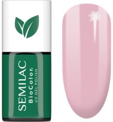 Semilac UV Hybrid BioColor gél körömlakk UV / LED-es lámpákhoz árnyalat 728 Pink Sunrise 7 ml