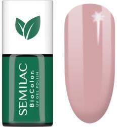 Semilac UV Hybrid BioColor gél körömlakk UV / LED-es lámpákhoz árnyalat 714 Rosy Seashell 7 ml