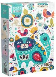 Yazz 1000 db-os puzzle - Cat & Birds (3896) (3896)
