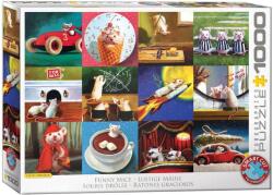 EUROGRAPHICS 1000 db-os puzzle - Funny Mice (6000-5695) (6000-5695)