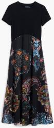 Desigual DESIGUAL, Bővülő fazonú mintás ruha, Piros, Fekete, Kék, S (25SWVK32-2000-S)