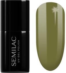 Semilac UV Hybrid WellBeing gél körömlakk UV / LED-es lámpákhoz árnyalat 659 Matcha Latte 7 ml