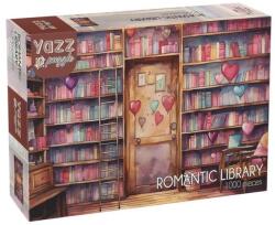 Yazz 1000 db-os puzzle - Romantic Library (3884) (3884)