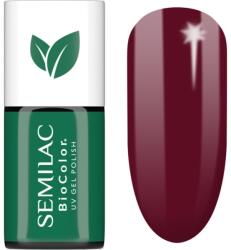 Semilac UV Hybrid BioColor gél körömlakk UV / LED-es lámpákhoz árnyalat 727 Violet Butterfly 7 ml