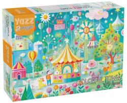 Yazz 1000 db-os puzzle - Colorful Town (3889) (3889)