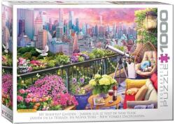 EUROGRAPHICS 1000 db-os puzzle - NY Rooftop Garden (6000-6161) (6000-6161)