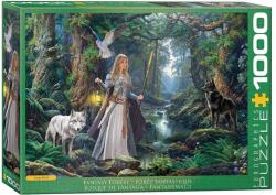 EUROGRAPHICS 1000 db-os puzzle - Fantasy Forest (6000-6137) (6000-6137)