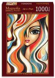 Magnolia 1000 db-os puzzle - Wavy Hair Girl (1732) (1732)
