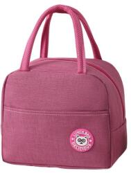 Flippy Termikus ebédtáska, Flippy, Multifunkcionális, Rekeszes, Vízálló, Fogantyúkkal, Külső zseb, 22x14x19 cm, Rózsaszín (131624)