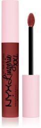 NYX Cosmetics Lip Lingerie XXL течно червило с матиращ завършек цвят 08 - Straps off 4ml
