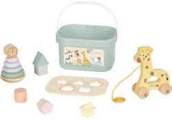 eliNeli ZOO 4 in 1 játékkészlet fából készült