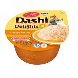 Inaba Foods 6 x Ciao Dashi pentru pisici cu Pui, 70 g