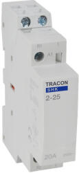Tracon Installációs kontaktor 1 Modulos, 2×NO SHK2-25 Tracon (SHK2-25)