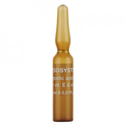 MCCM Medical Cosmetics Fiola cu acid glicolic 10% si complex de vitamine E si F 2ml (MCCM-053)