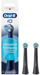 Oral-B iO Ultimative Elektromos fogkefe fej dupla csomag fekete (8700216373807)
